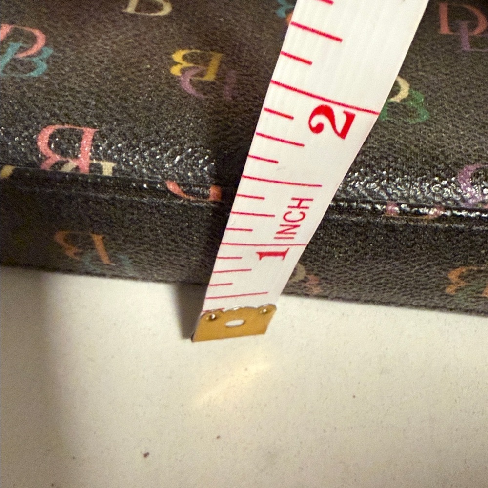 Dooney & Bourke Multicolor Logo Wristlet - Picture 8 of 8